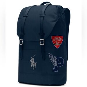 Ralph Lauren Navy Blue Backpack
